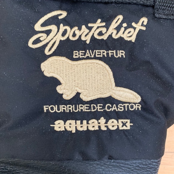 Sportchief aquatex beaver fur mitts - Picture 6 of 7